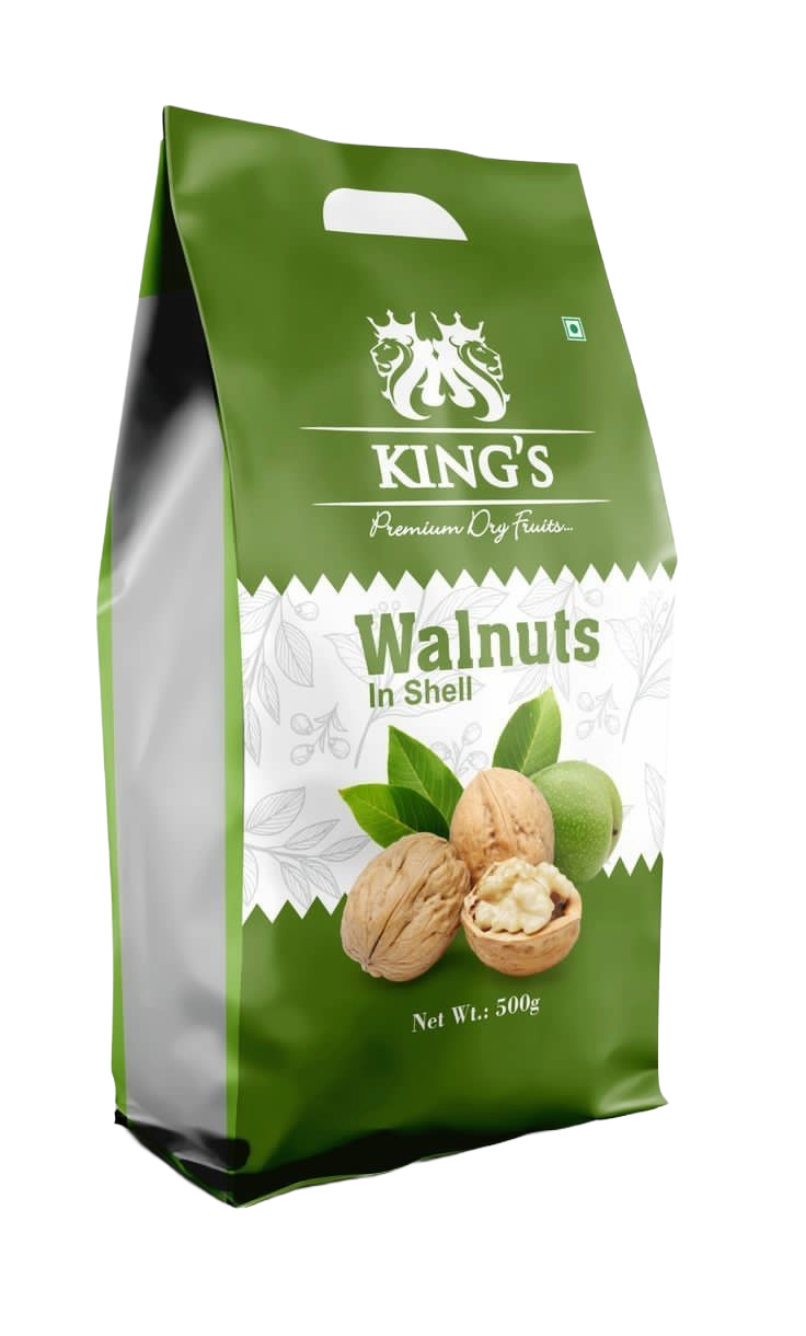 Green dry fruits pouch